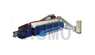 Straight line polishing machine